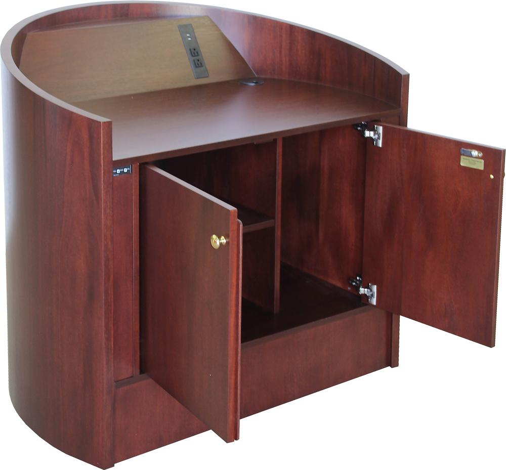 MELC45 Marshall Furniture Custom Ellipse Style Presentation Lectern