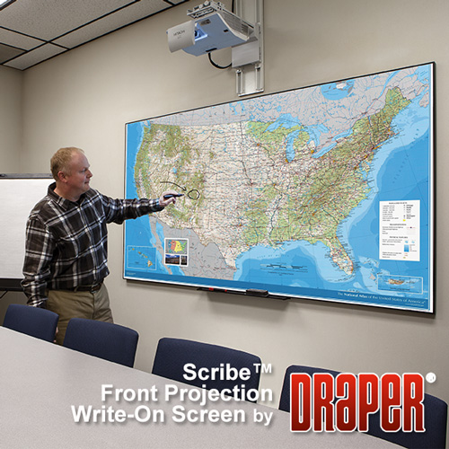 Draper, Inc. - Scribe - Write On Projection Screen
