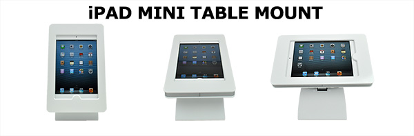 Tm Ipd Trs Wht Tilt Rotate Swivel Desktop Mount For Ipad Mobile Fsr Inc Tm Ipd Trs Wht